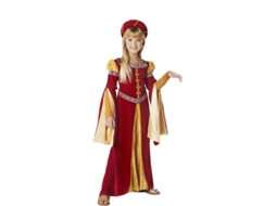 Fato de Menina CAR&GUS Princesa Medieval Renascentista (Tam.: 5-6 anos)