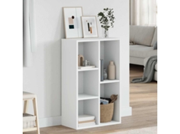 Vidaxl Estante/aparador 50x25x80 Cm Derivados De Madeira Branco