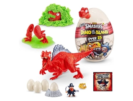Smashers Dino Island Surprise Mega Huevo Spinosaurus Coleccionable Bizakp22