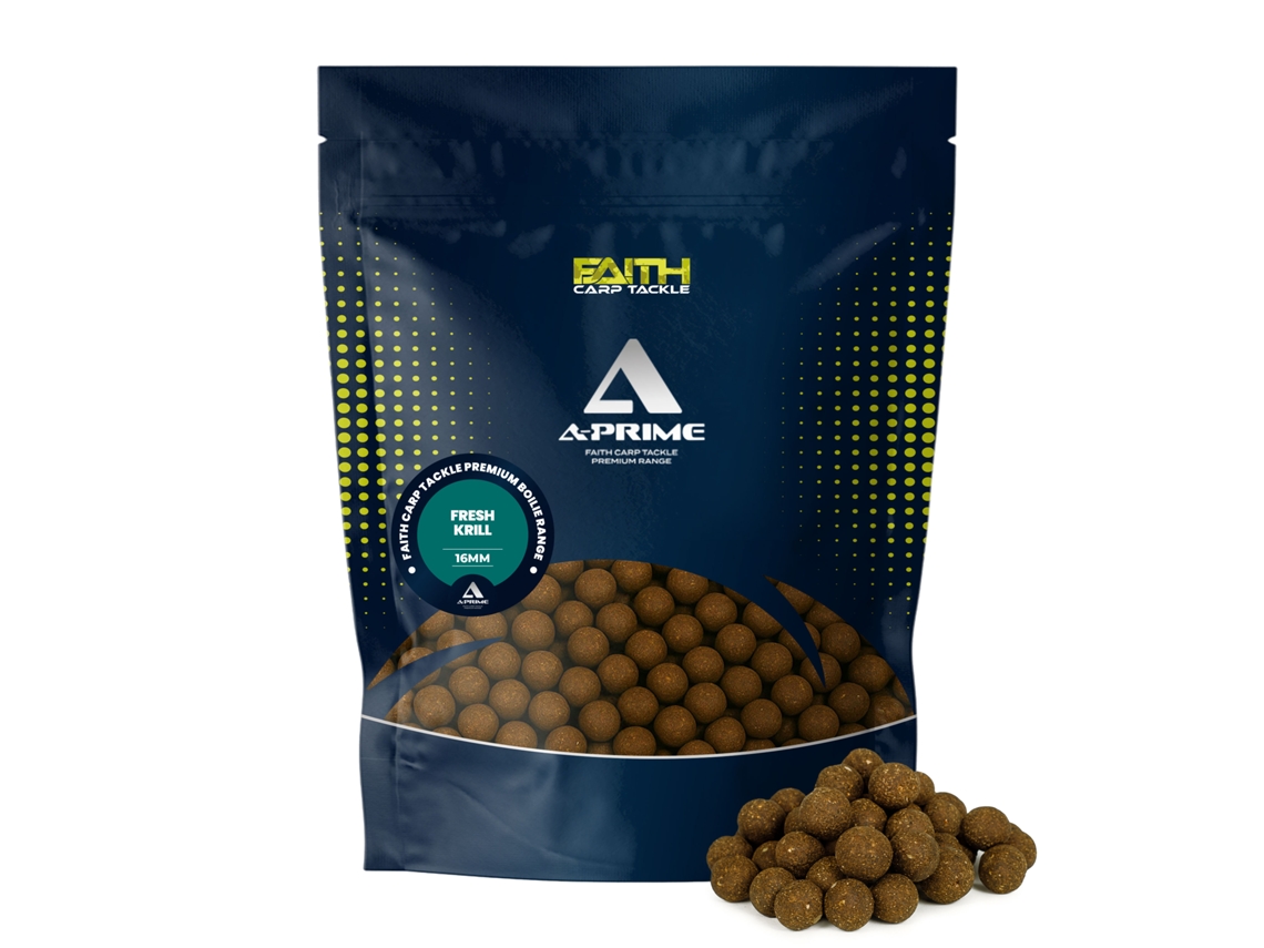 A-prime Boilie Fresh Krill 5kg 16mm