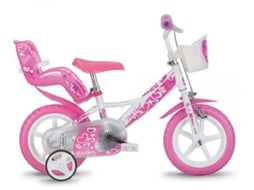 Bicicleta para Criança DINO BIKES Dino Girl (12″)