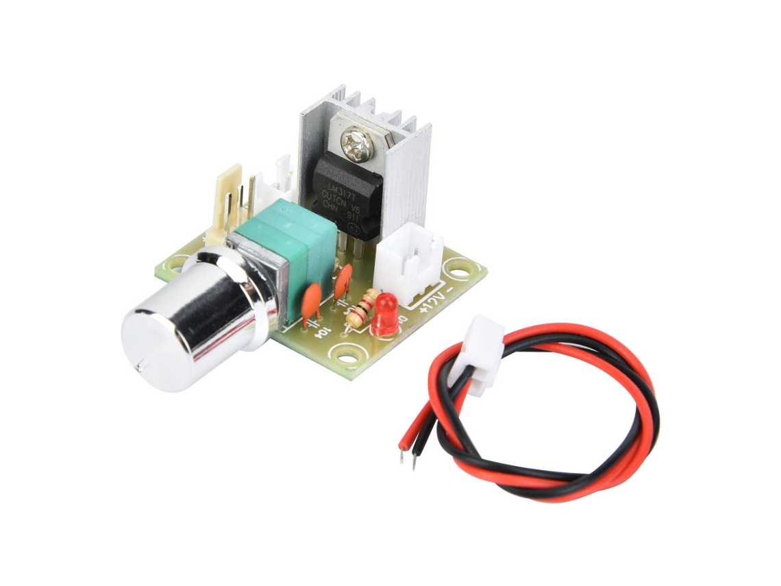 Placa Regulável Tensão 3.25 15v Controle Velocidade Ventoinha