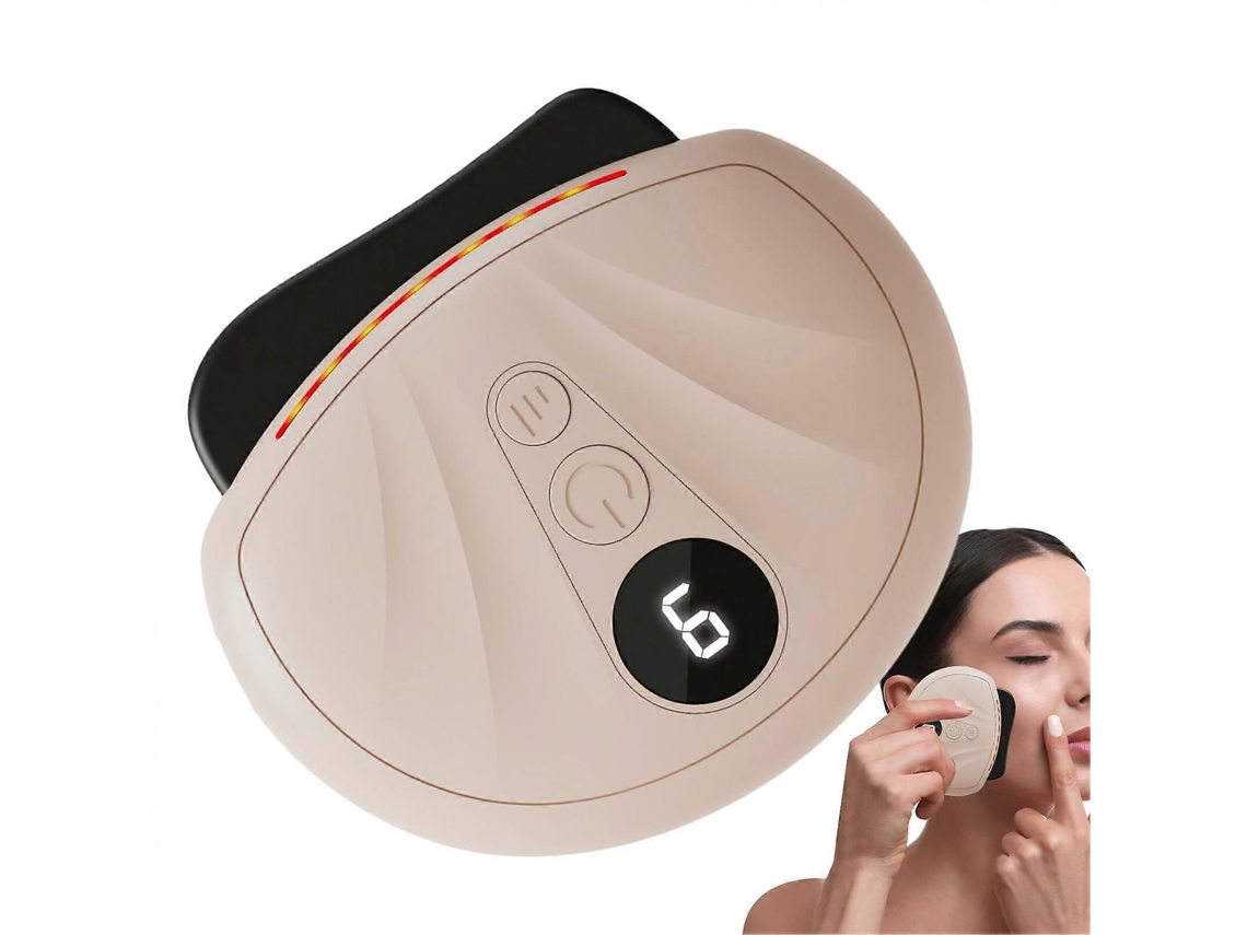 Aparelho Elétrico de Massagem Facial Térmica para Intensificar o Brilho da Pele e Promover a Absorção Nutrientes. GOKOCO