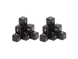 20pcs Conjunto De Dados 16mm Para Ensino De Matemática Operações Sinais Mais Menos Brinquedos Para Crianças Aulas
