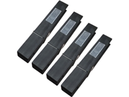 Conjunto De 4 Prendedores Roupa Grandes Madeira 30 Cm, Para Parede,