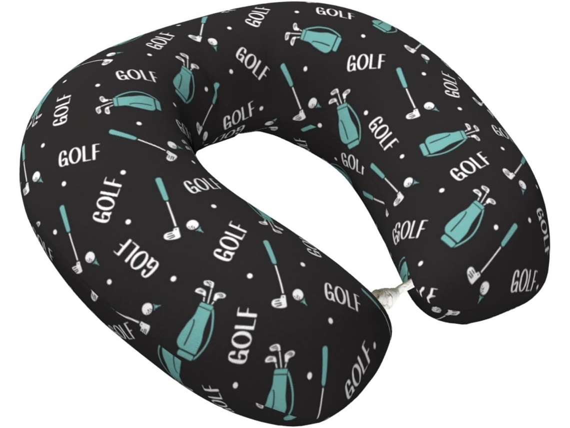 Bolsa de Golfe Viagem VOSEY com espuma viscoelástica e bolas zíper ergonômico suporte conforto avião
