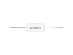 Resistor De Cimento 5w 10kr 10pçs ±5%