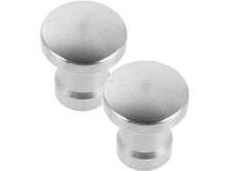 Puxador De Lareira Sosoport, Conjunto De 2 Peças, Em Aço Inoxidável, Com Rosca, Ideal Para Portas De Banheiro E Uso