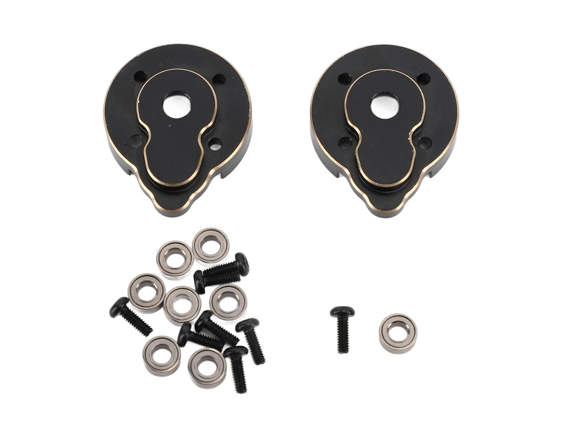 Conjunto de 2 Capas Externas de Contrapeso de Cobre para Carro RC Hobbyplus 1/18 4WD S/MARCA
