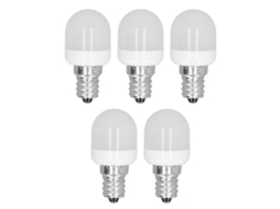 Conjunto de 5 Lâmpadas Led com Rosca E12 CHABERLU