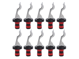 Eyf rolha de Vinho Silicone com Vácuo 10pcs Aço Inoxidável Pressão Manual Ferramenta Cozinha