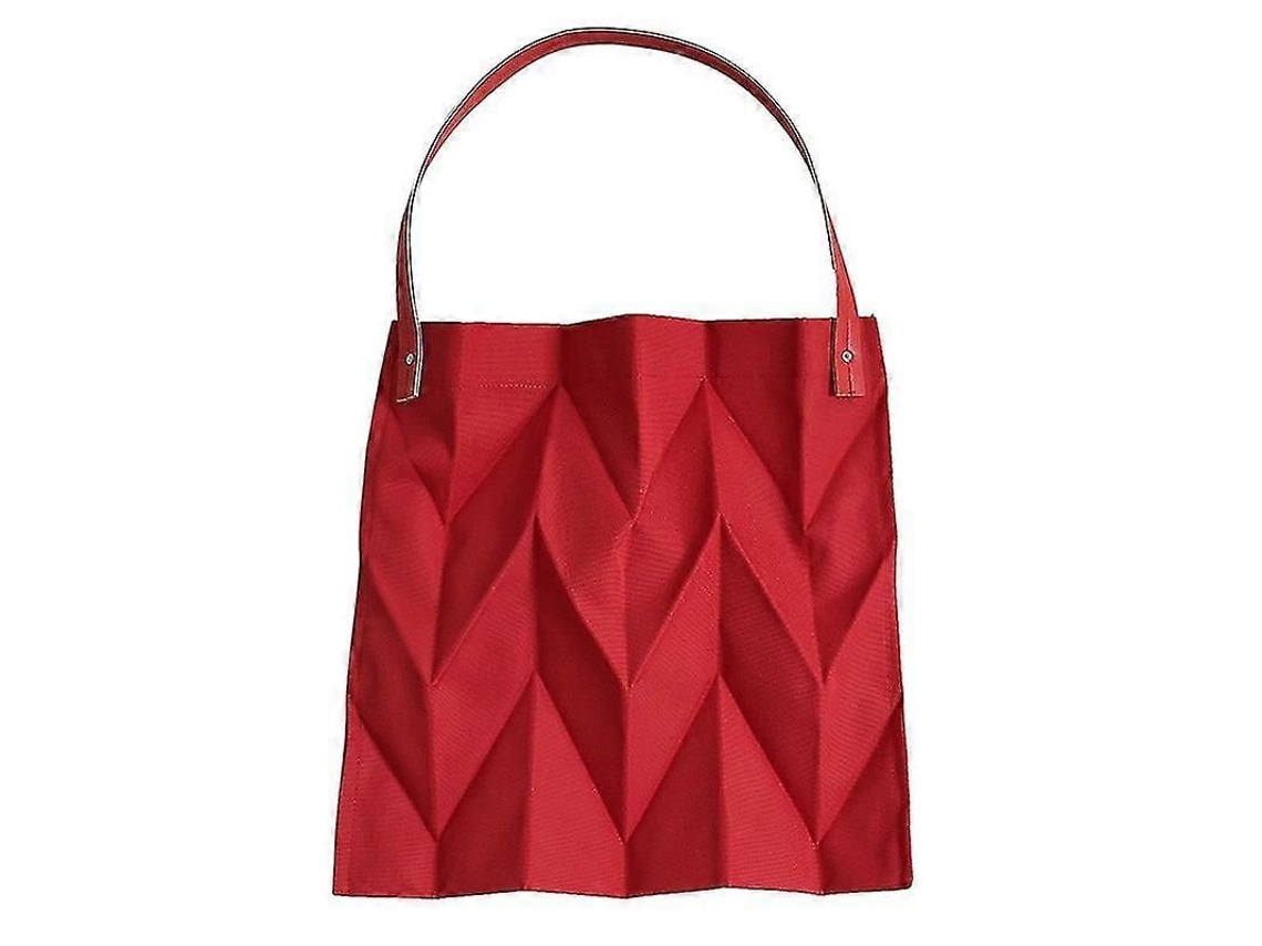 Sacola Dobrável de Grande Capacidade Design Poliline Elegante para Compras, Viagens GOKOCO