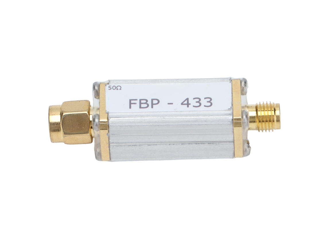 Módulo Filtro Passa Banda SMA 50 Ohmios 433MHz Ultra Pequeno FBP‑433 S/MARCA