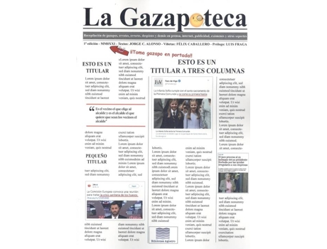 Livro La Gazapoteca de Jorge Alonso (Espanhol)