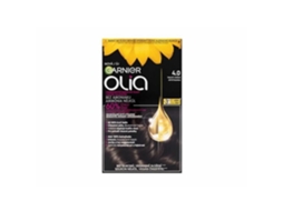 Garnier 60g Olia, 4.0 Castanho Escuro, Cor Do Cabelo