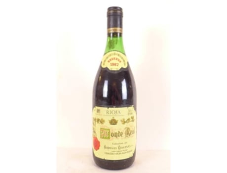 Vinho Tinto MONTE REAL 1987 (75 cl - 1 unidade)