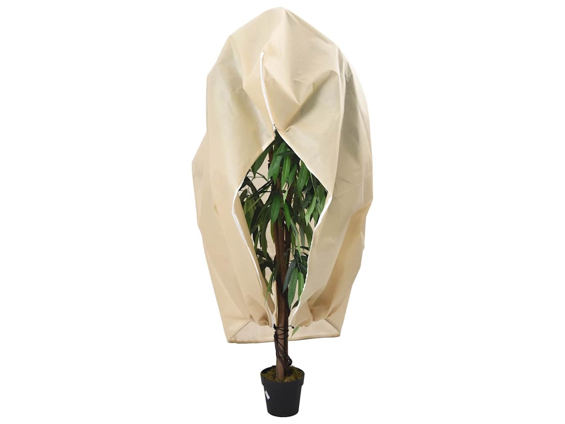 Vidaxl Coberturas Para Plantas Com Fecho 2 Pcs 70 G/m² 1x1,55 M