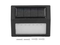 2026 lâmpada Solar de Parede Led com 6 Lâmpadas, Função Automática, 10000h, Tamanho Pequeno para Corredor, Escada, Jardim, Pátio