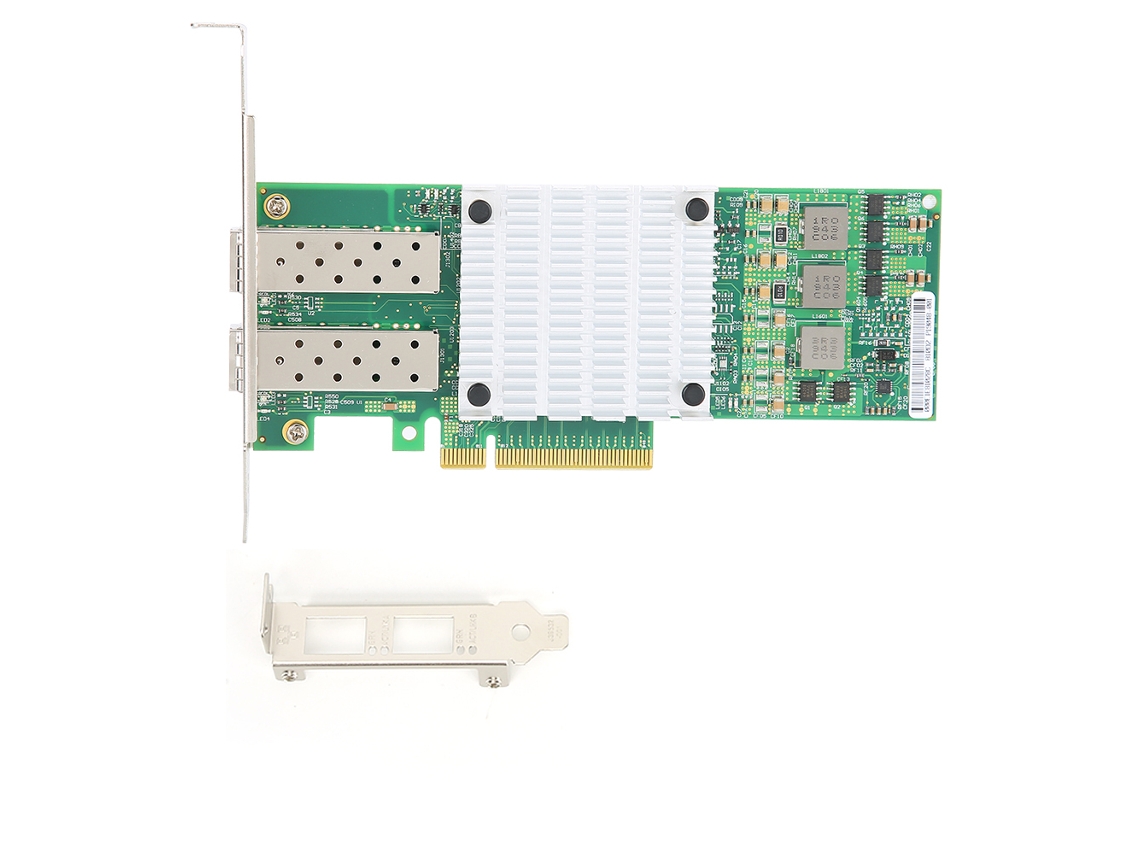 Placa De Rede Do Servidor (fibra Óptica De 10g Com Dois Portos)