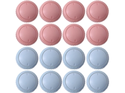 Conjunto De 16 Prendedores Antiderrapantes Para Capa Edredom, Fixar Os Lençóis E Evitar Que Deslizem , Medindo 38 X 1 Aquaforge Aquaforge (rosa Azul)
