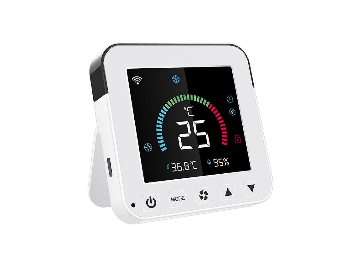 Termostato Inteligente Wifi Nova Tuya Smart Life Dc5v Com Timer Sensor Lcd Touch