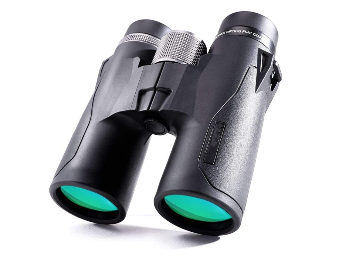 Binóculos 10x42 Roof Prisma Hd Ip68 Anti Nevoeiro Resistente Choque Observação Pássaros Paisagens Caça Preto Bestvite
