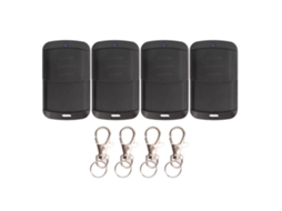 Controle Remoto Universal à Prova D'água de 433 Mhz para Porta Garagem, Persianas e Cortinas BRILVIBERA