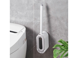 Escova Sanitária Autolimpante com Suporte de Parede AQUAFORGE