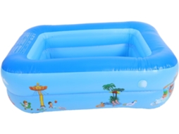 Piscina Inflável de Camada Dupla para Uso Interno e Externo. CHABERLU