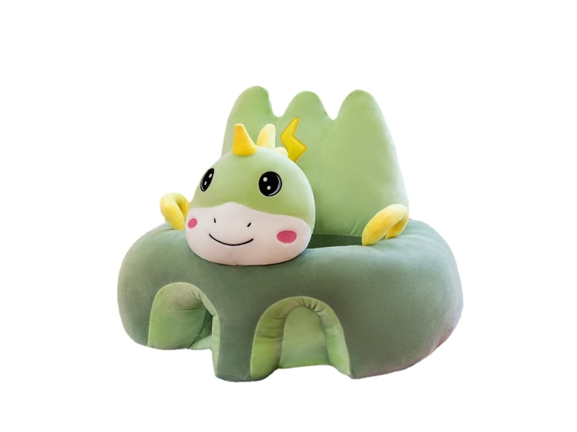 Puff de Pelúcia em Forma de Unicórnio para Bebê, 50x50 Cm, Ideal para Crianças, Educativo, Durável, Perfeito para Crianças, Educativo, Dive STELASPLEN