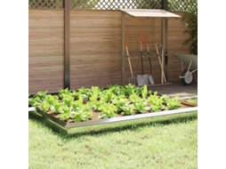 Vidaxl Cerca De Caracol 50 X 3,5 X 25 Cm Aço Galvanizado Prateado