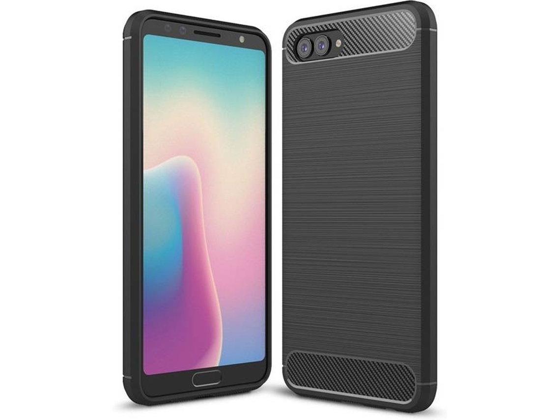 Capa Huawei Nova 2s Multi4you Gel TPU Carbono Preto