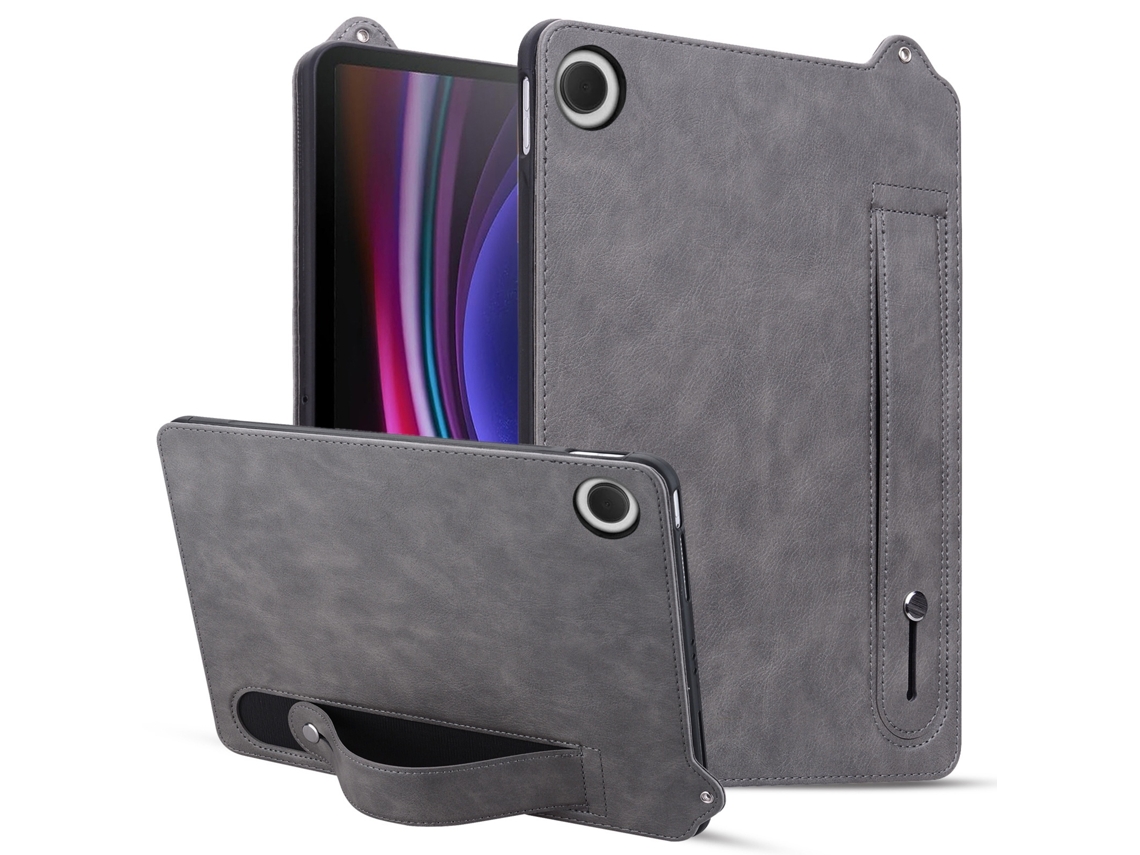 Capa Para Tablet Lurelia, Compatível Com Nec Lavie Tabcinza T1165/kas 11", Cinza, Putpu, Função Sono