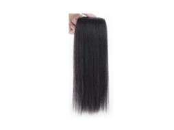 2026 topper de Pelo Sintético para Mujer, Voluminoso Y Fluffy, 30cm Negro Natural, Ideal para Citas Y Fiesta de Cumpleaños
