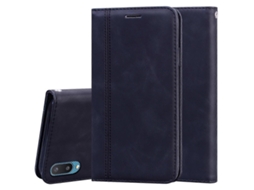 Capa De Couro Pu Fosca Com Aba Horizontal Magnética Para Samsung Galaxy A02 (versão Europeia), Com Suporte, Compartimento Para Cartão E Cordão.