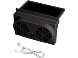 Ventilador Para Janela De Carro, Ventilador Extrator De Bateria Recarregável