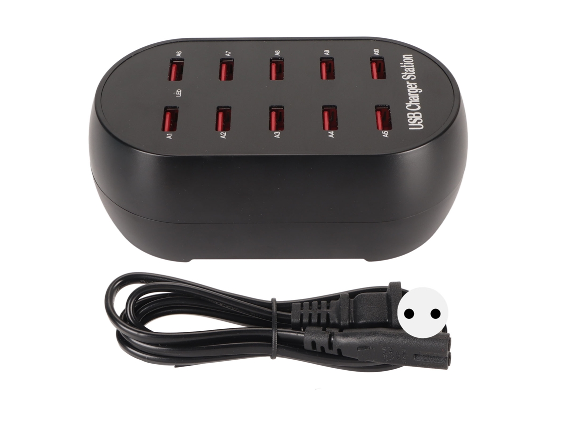 Hub Carregador Usb a LAXISCREED 10 Portas