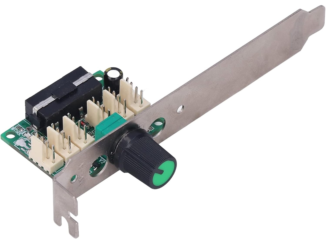 Módulo De Controle Velocidade Ventoinha Pwm 12v 10a 50w Com 24 Portas