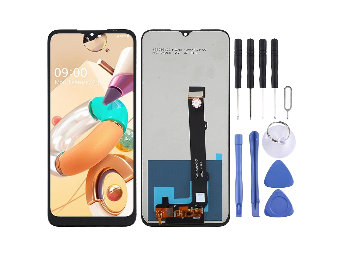 Tela LCD TFT para LG K41s, conjunto completo de digitalizador