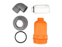 Válvula pneumática automática reta de entrada/saída de ar em plástico para ferramentas de jardim 6663a PP