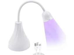 Tawilltion Uv Led Nail Lamp, Mini Lotus 360 Rotatable Hands Free Light Dryer For Polish, Goosenec K Flash Quick Dry GOKOCO
