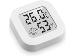 Termohigrómetro Mini Digital Alta Precisão Interior, com Indicador Conforto ZYBLSSBB