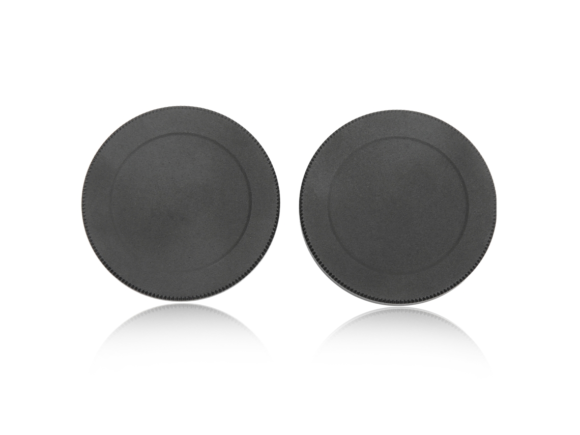 Camera Metal Filter Cover 40.5mm/1.6in Dustproof Compact Lightweight Black Aluminum Alloy Material Front Rear Lens Cover LAXISCREED