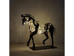 Escultura De Cavalo Em Metal Laxiscreed Para Decoração Moderna De Casa E Escritório