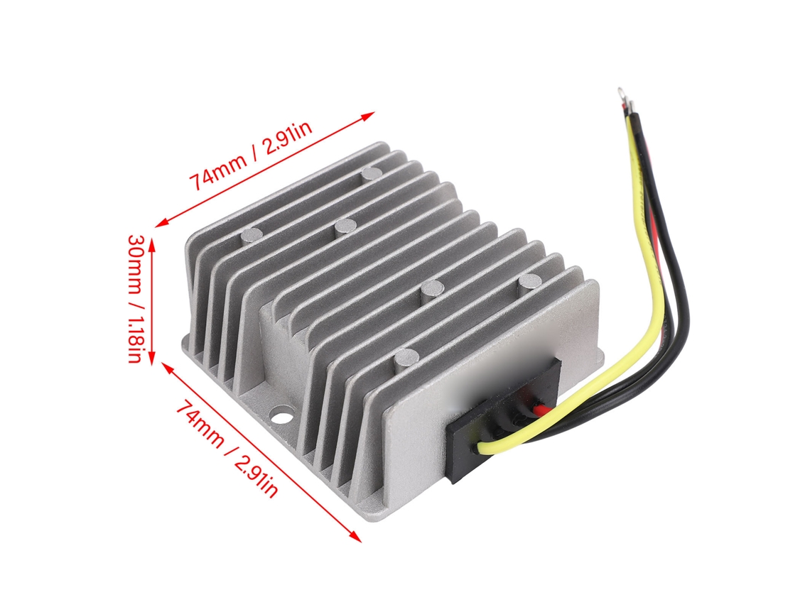 Transformador Laxiscreed 24v Para 12v 10a À Prova D'água Ip67 Para Iluminação E Aplicações Exteriores