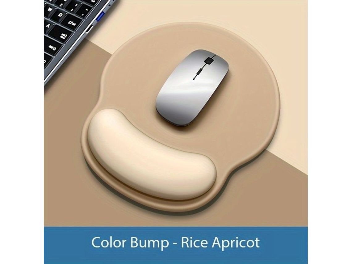 Mousepad Com Apoio Para Pulso, Compatível Com Computador De Escritório Damasco Brilvibera