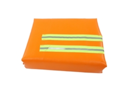 Capa Ignífuga Capuz Fibra Vidro Silicone 800℃ Faixa Luminosa S/MARCA