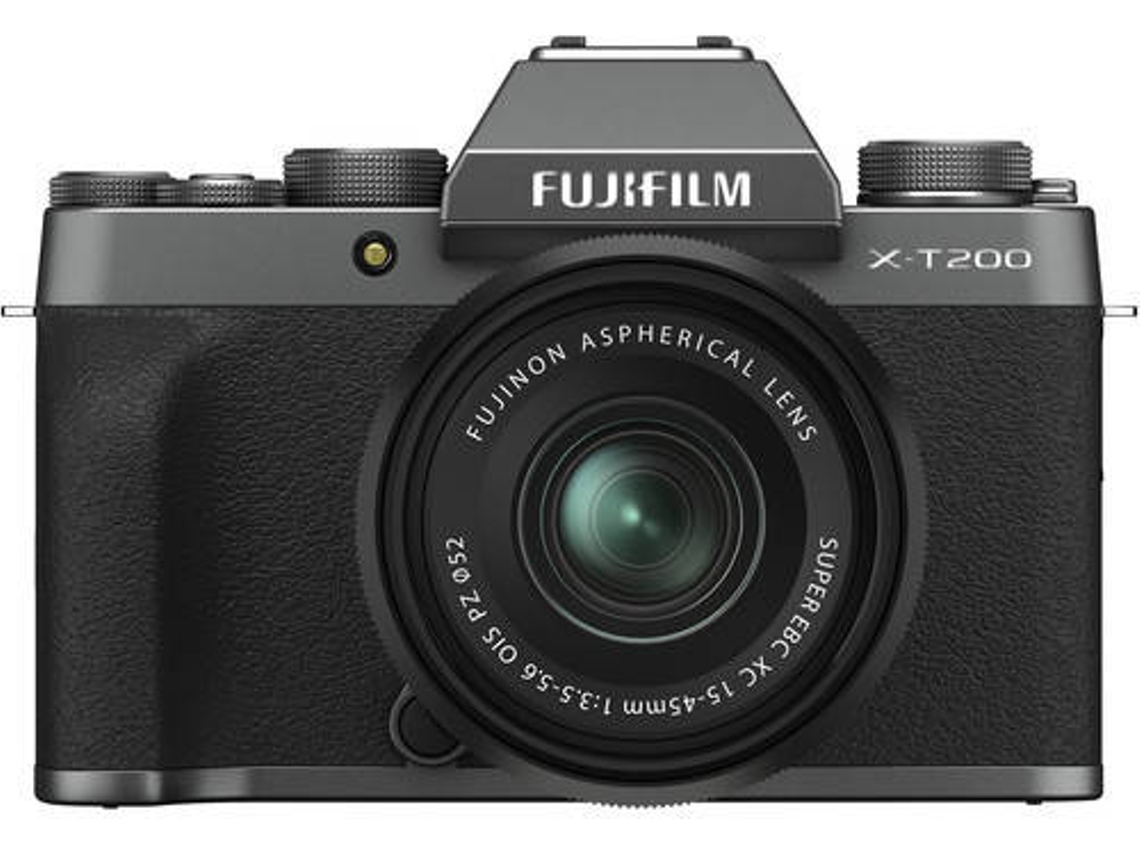 Kit Máquina Fotográfica FUJIFILM X-T200 + XC 15-45  (APS-C)