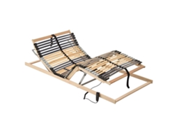 Vidaxl Estrado De Ripas Elétrico Com 42 Ripas 7 Zonas 80x200 Cm