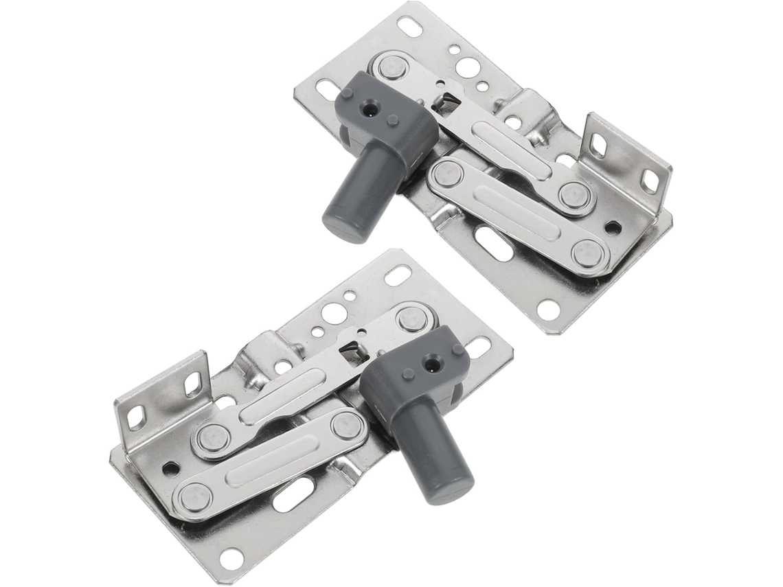2 Dobradiças Reforçadas Para Bandeja Basculante De Armários Com
